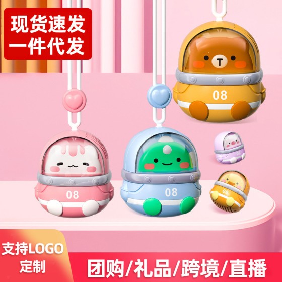 夏季创意儿童挂脖风扇户外挂绳风扇小巧便携手持扇学生礼品