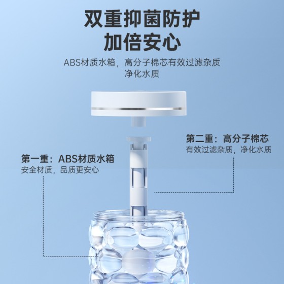 跨境外贸氛围加湿器大容量办公室空气增湿器家用小型雾化喷雾机器