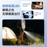 新款高速手持风扇口红升级版风扇usb便携式数显迷你风扇跨境代发