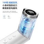 新款高速手持风扇口红升级版风扇usb便携式数显迷你风扇跨境代发