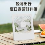迷你小风扇方形usb插电学生宿舍办公室超薄静音小风扇大风力XF2P