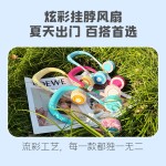 挂脖风扇户外运动便携式usb充电静音懒人风扇一件代发