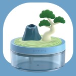 花朵空气加湿器小型喷雾补水家用卧室桌面便携车载USB香薰机跨境
