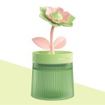 花朵空气加湿器小型喷雾补水家用卧室桌面便携车载USB香薰机跨境