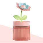 花朵空气加湿器小型喷雾补水家用卧室桌面便携车载USB香薰机跨境