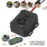 跨境新品车载驱鼠器超声波动物驱赶器三供电室内可用驱鼠神器