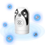 热销升级360度超声波驱逐器 老鼠蟑螂击退器 智能室内驱虫驱鼠器