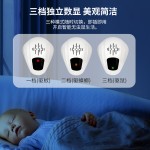 超声波驱鼠器驱蚊器三档变频大功率驱赶家用360度无死角驱鼠神器