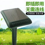 亚马逊跨境新款太阳能动物驱鸟器超声波驱鼠器太阳能驱赶器