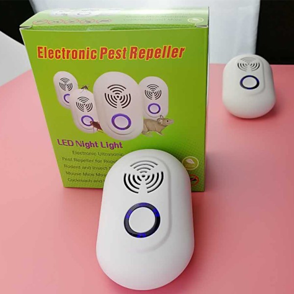 超声波电子驱蚊器电子驱鼠器家用电子驱虫器亚马逊电器家用