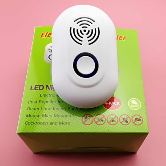 超声波电子驱蚊器电子驱鼠器家用电子驱虫器亚马逊电器家用