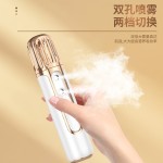 面部双喷润肤仪便携式脸部保湿蒸脸器冷喷机加湿喷雾仪测试补水仪