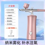 跨境注氧仪院用高压纳米补水光蒸脸仪精华导入手持家用喷雾美容仪