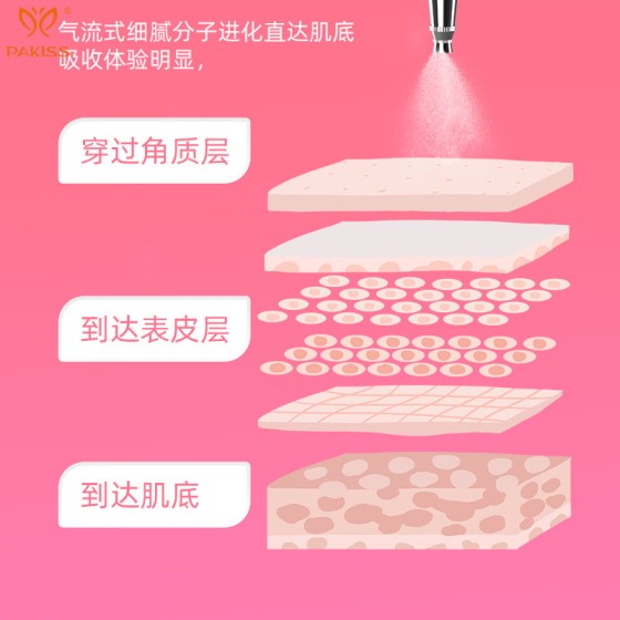 跨境注氧仪院用高压纳米补水光蒸脸仪精华导入手持家用喷雾美容仪