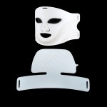 红蓝光美容仪美肤硅胶面罩光子led红光美容美颈仪颈纹仪套装厂家