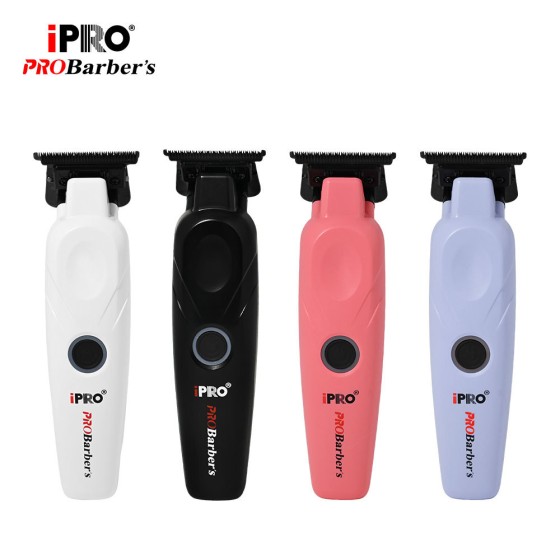 IPRO 跨境新款理发电动推子DLC刀头理发器电推剪雕刻推光头神器