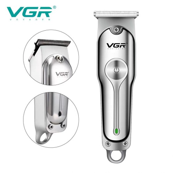 VGR071理发剪剃头推子电推USB充电批发理发器电推剪持久续航