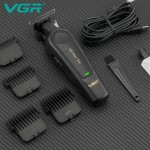 VGR995跨境外贸新款电推剪理发器发廊复古油头雕刻剪男士修边推子