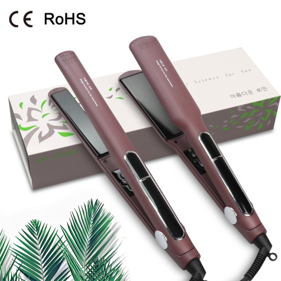 外贸MCH直发器防水夹板卷直两用直板夹理发店蛋白矫正干湿两用