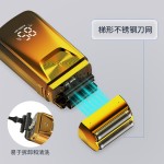 跨境电动剃须刀往复式男士多功能刮胡刀数显胡须刀剃光头理发推白