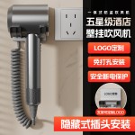 厂家直销酒店专用宾馆吹风机壁挂式大功率电吹风民宿吹风筒免打孔