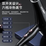 跨境吹风机家用大风力发廊大功率电吹风筒蓝光吹风机出口外贸厂家