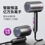 吹风机家用大功率折叠理发店大风力电吹风速干蓝光护发吹风筒