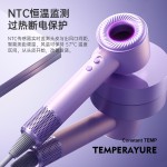 跨境高速无叶吹风机家用负离子不伤发电吹风发廊理发店护发吹风筒