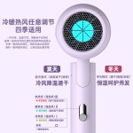 吹风机可折叠学生宿舍家用电吹风负离子护发吹风筒发廊大功率跨境
