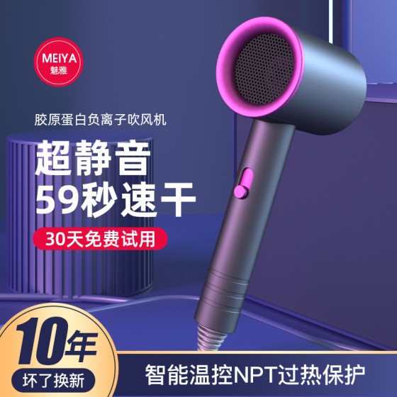 网红抖音锤子吹风机蓝光负离子家用发廊宿舍吹风筒电吹风礼品