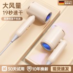 亚马逊跨境折叠电吹风蓝光速干便携式宿舍家用高速恒温吹风机礼品