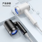 亚马逊跨境家用折叠便携吹风机高速轻音护发电吹风蓝光吹风筒TITO