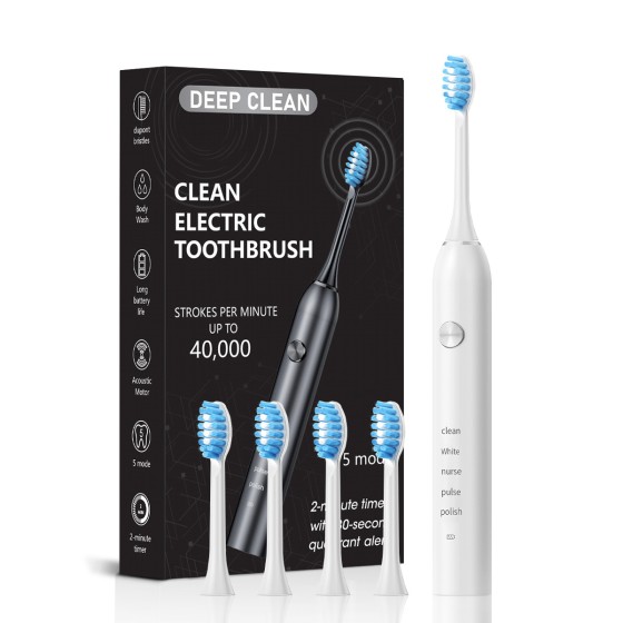跨境直供Electric toothbrushSENK磁悬浮电动牙刷成人多档位防水