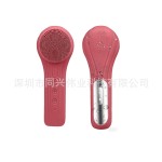 跨境洗脸防水硅胶超声波脸部按摩美容仪器清洁热敷护肤洁面仪