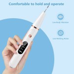 跨境新款超声波洁牙器牙垢清洁仪带LED灯多功能替换头三档俄罗斯