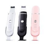 厂家批发超声波铲皮机黑头毛孔清洁美容仪器家用脸部跨境私模粉色