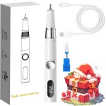 现货美甲打磨机小型工具卸甲器美甲机便携式液晶电动指甲刀磨甲器