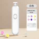 静音电动磨甲器充电新生儿小熊造型指甲刀护理收纳套装礼品小夜灯
