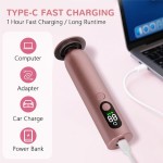 跨境电动修足器9档调节屏显去脚皮死皮老茧type-c充电动磨甲器