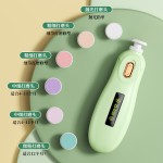 儿童磨甲器美甲指甲刀全自动指甲打磨器电动安全婴儿磨甲器跨境