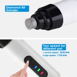 亚马逊宠物磨甲器2档电动修甲器猫狗打磨指甲钳全自动指甲剪外贸