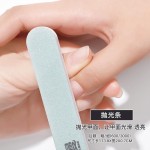 磨指甲砂条修甲美甲工具磨砂条双面指甲锉打磨条抛光条海绵搓条