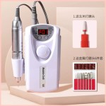 厂家直销便携迷你充电款美甲101打磨机指甲抛光打磨卸甲机修甲器