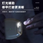 新款电动磨甲器儿童指甲剪USB充电指甲刀防飞溅家用指甲钳剪
