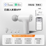 筋膜枪跨境迷你电动肌肉按摩器放松颈椎专业级智能家用便携筋膜枪