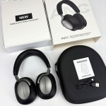 高品质新款PX71ANC头戴式蓝牙耳机金属漆弯钩设计真降噪外贸