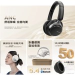高音质私模头戴蓝牙耳机 主动降噪不压耳 跨境重低音超长续航耳麦