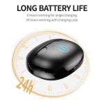 2025新款X22PRO主动降噪ANC入耳式运动无线蓝牙耳机数显ENC重低音