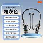 爆款热销颈挂式无线耳机电量数显超长待机挂脖运动高音质蓝牙耳机