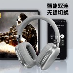 跨境新款WH35Max头戴式耳机简约适用苹果无线蓝牙耳机超长续航